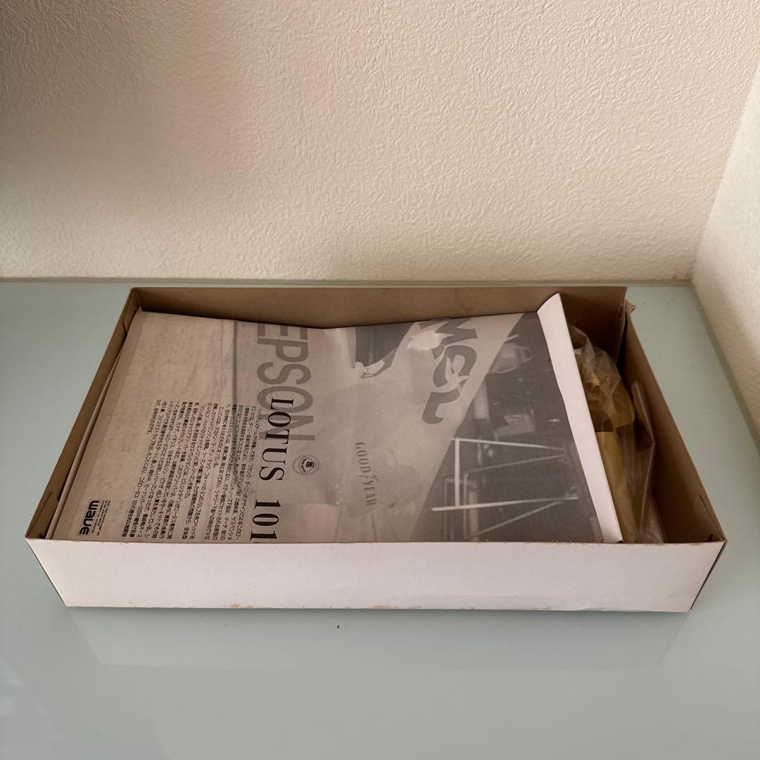 当時モノ Wave 1/24 キャメル・ロータス 101 ジャッド 中嶋4位仕様