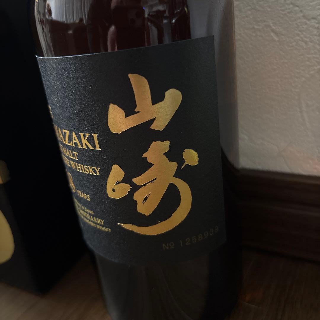 山崎 18年 シングルモルトウイスキー 700ml 正規品
