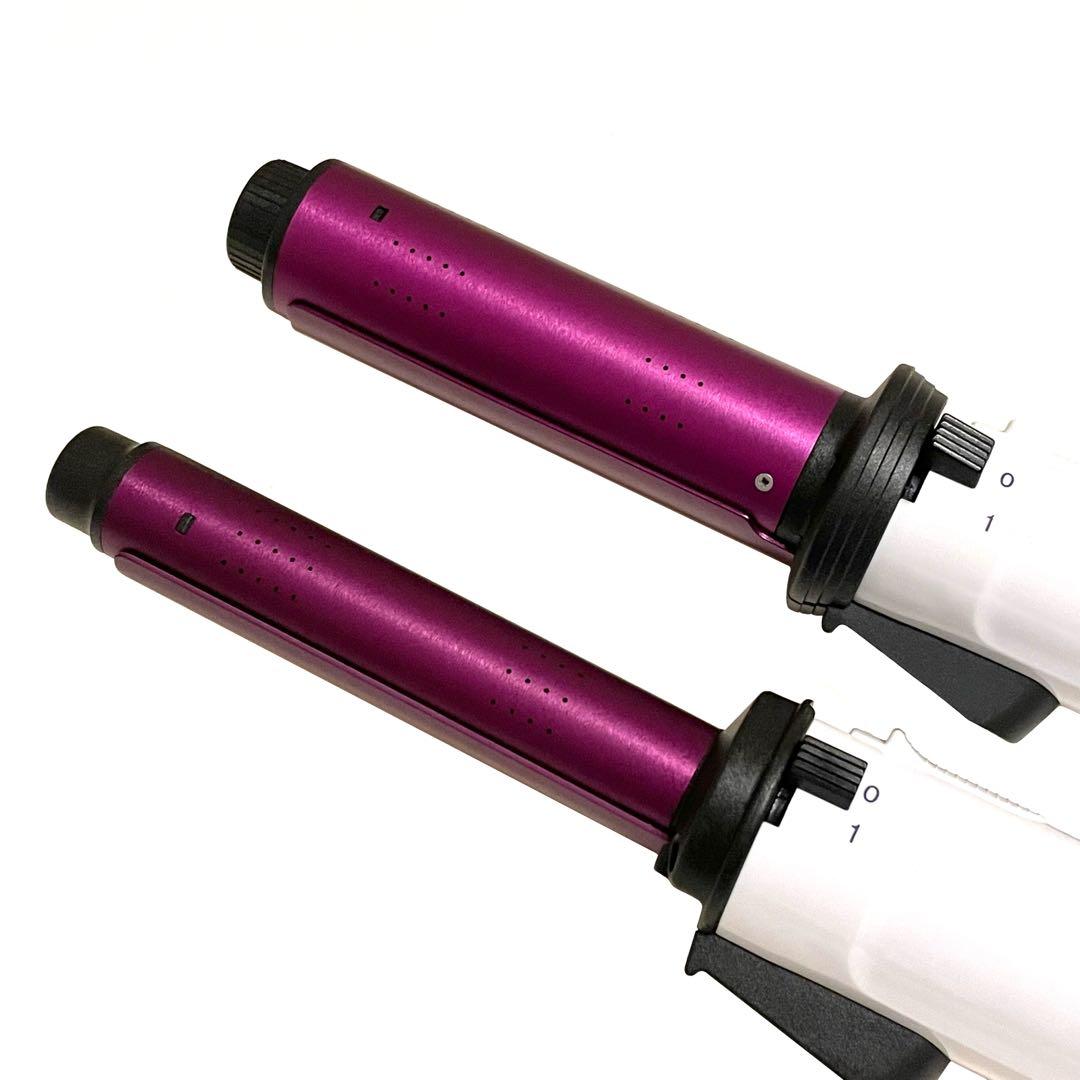 激レア・超美品☆ブラウン ガス式ヘアアイロン2台＆専用ガスカートリッジ4本セット