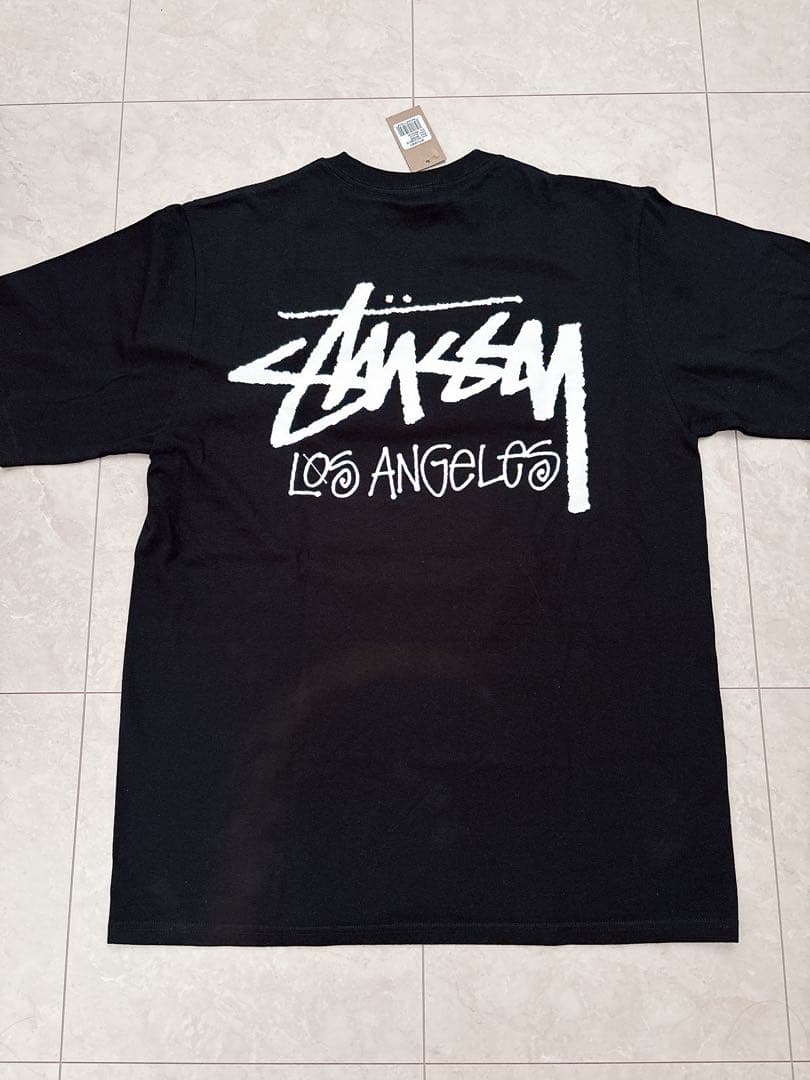 ロサンゼルス限定⭐︎Stussy⭐︎ブラック⭐︎Tシャツ ⭐︎新品⭐︎Mサイズ