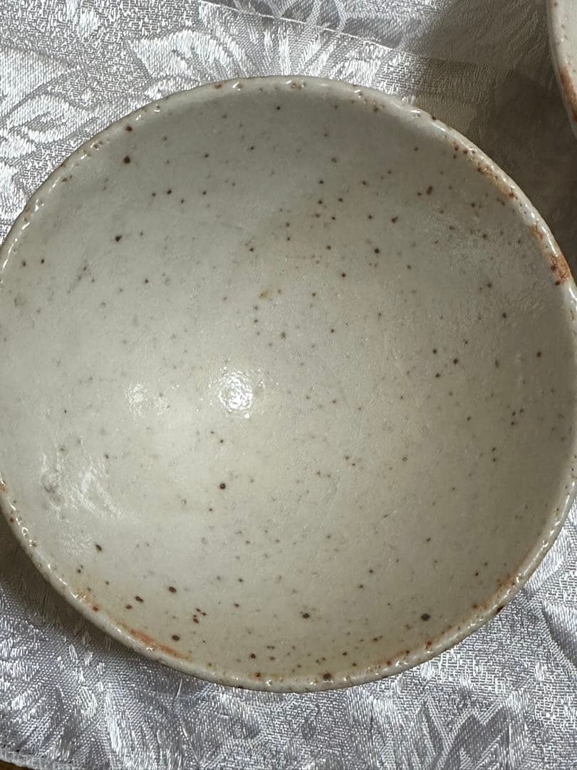 茶碗　5個　志野焼　美濃焼　桂山