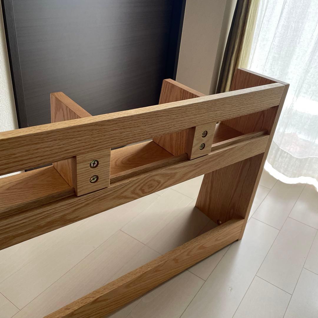 CLASSE 無垢材 Leavesデスク用ラック 115cm