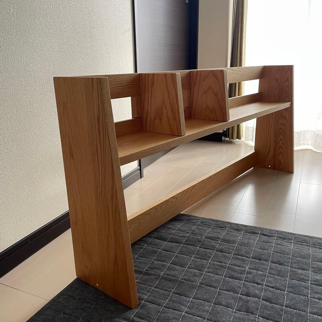 CLASSE 無垢材 Leavesデスク用ラック 115cm