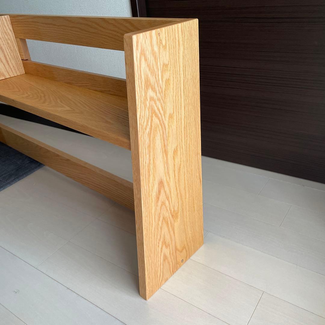 CLASSE 無垢材 Leavesデスク用ラック 115cm