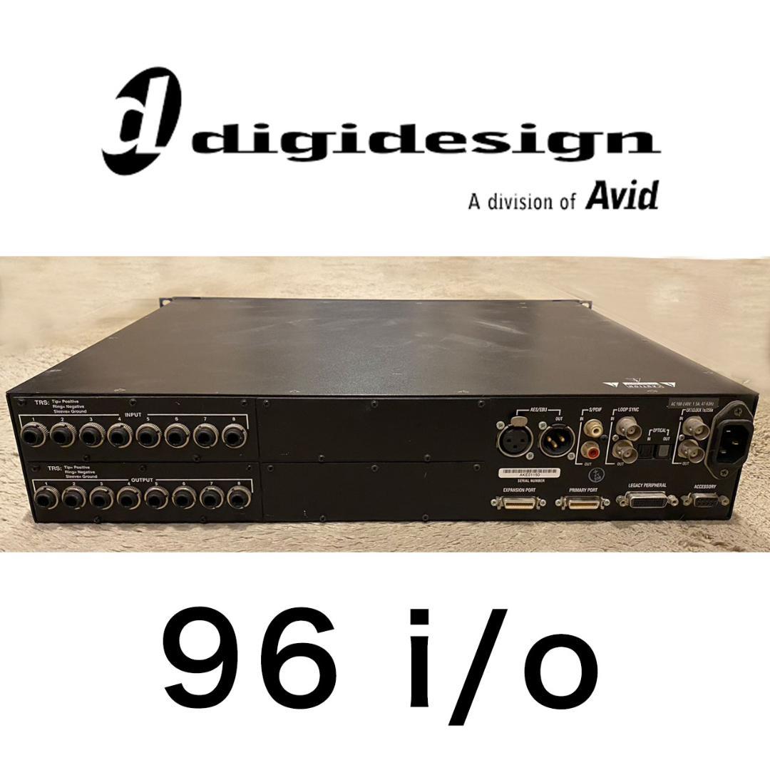 digidesign 96 i/o オーディオインターフェイス 簡易動作確認済