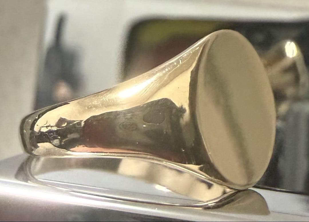 TIKASHI K10 シグネットリング 11号(実寸12.5)