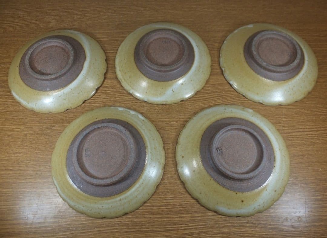 真作保証 近重治太郎 自作 小岱焼 皿 コレクター放出品 島根県 熊本県