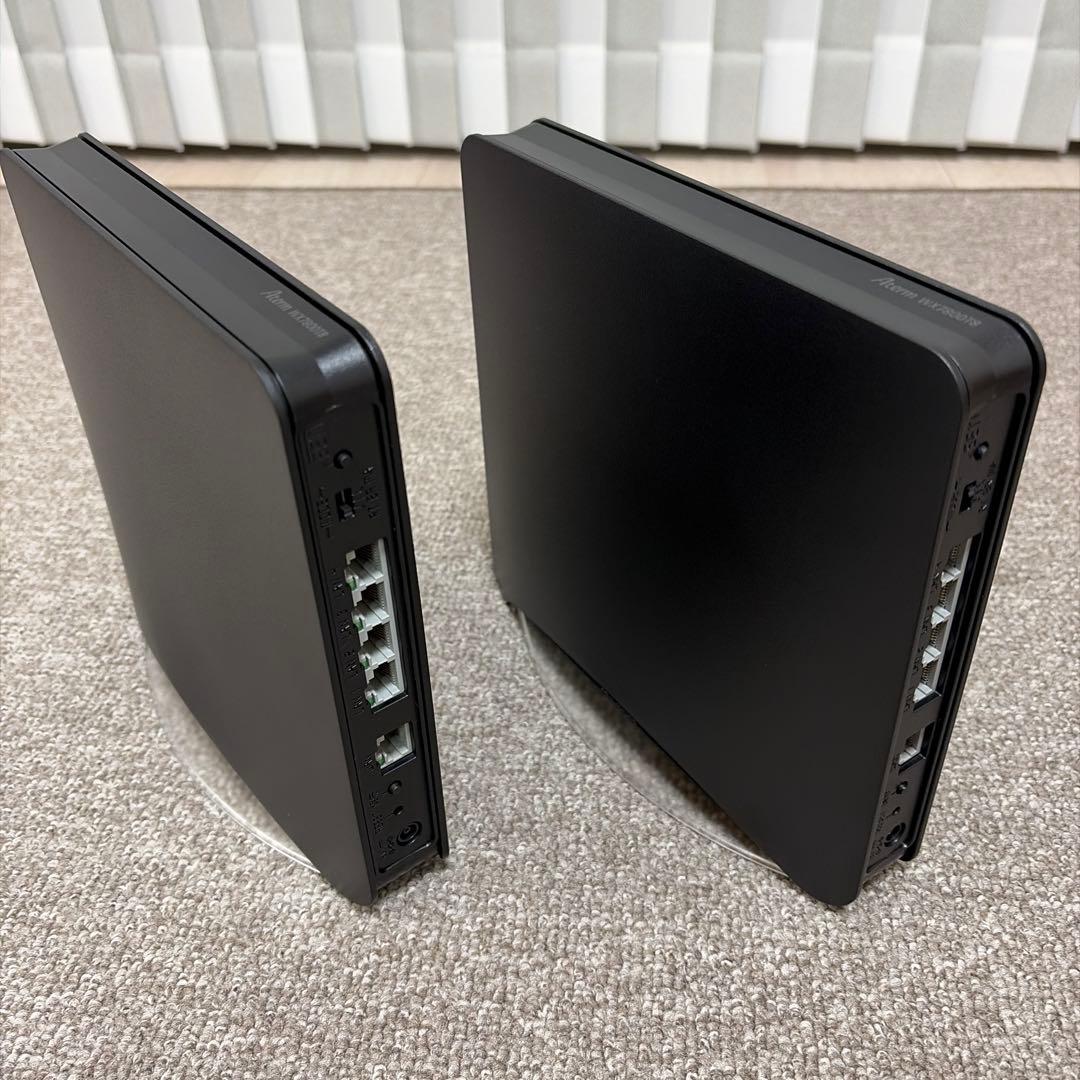 Wi-Fi6E対応NEC ルーター PA-WX7800T8 2台セット