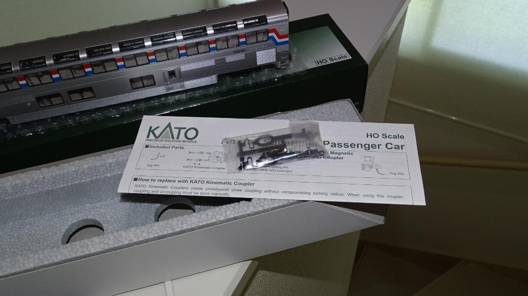 シロ　KATO Amtrak Superliner ラウンジ　カー