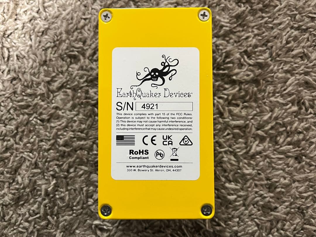 ベース EarthQuaker Devices / Blumes