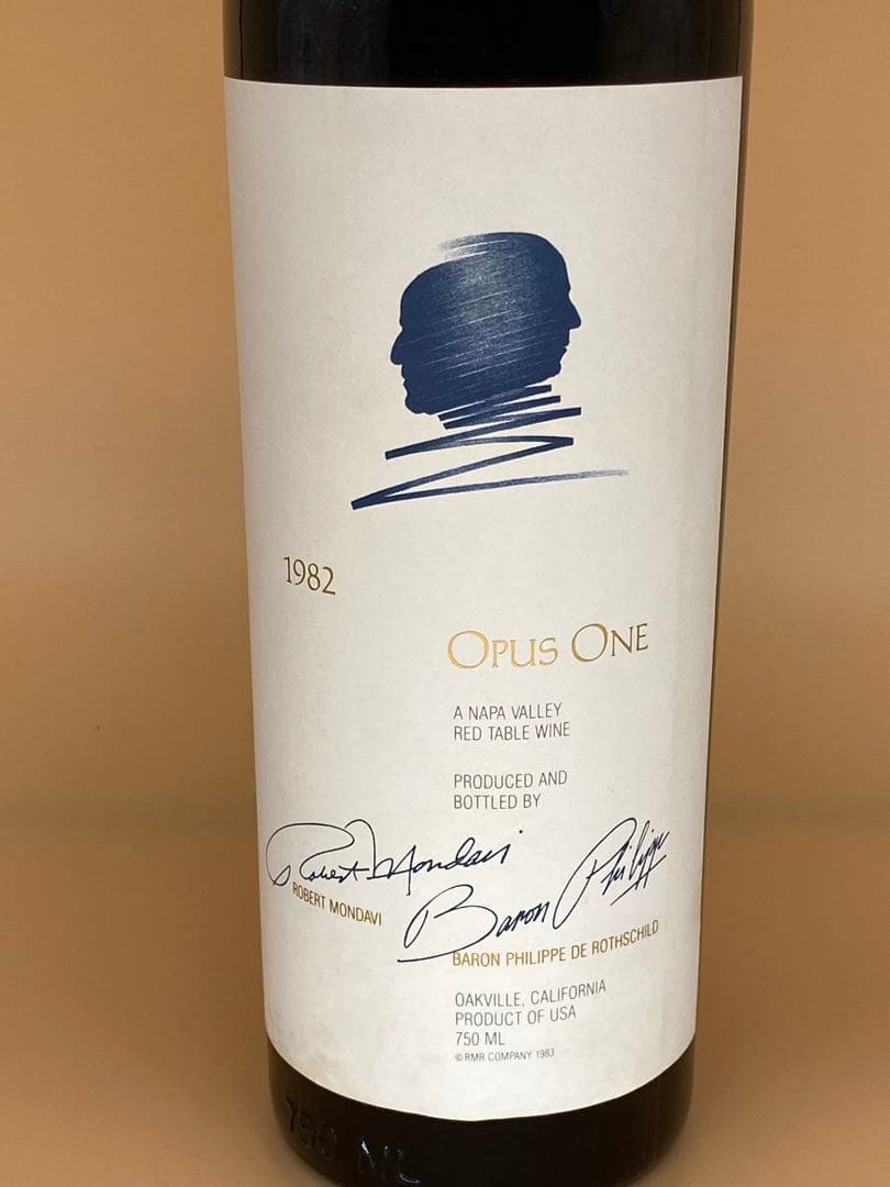 Opus One 1982年750ml 希少品です