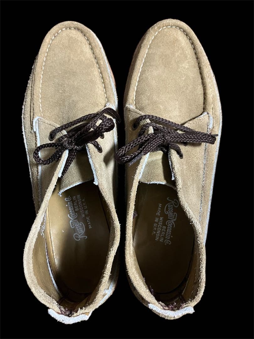 ラッセルモカシン　Russell moccasin スポーティングクレーチャッカ