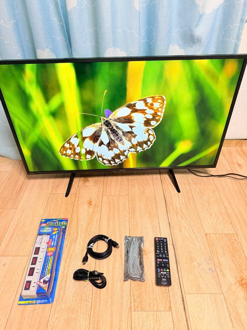 美品送料込‼️20年製！シャープ 42V型 液晶テレビ AQUOS裏番組録画対応