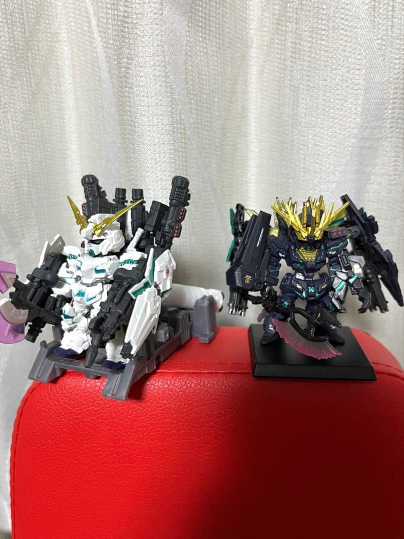 フルアーマーユニコーンガンダム&改造バンシィ