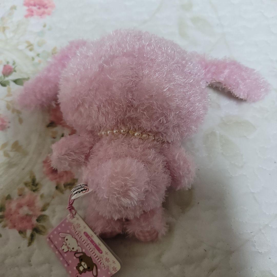 新品タグ付きシュガーバニーズももうさぬいぐるみチェック