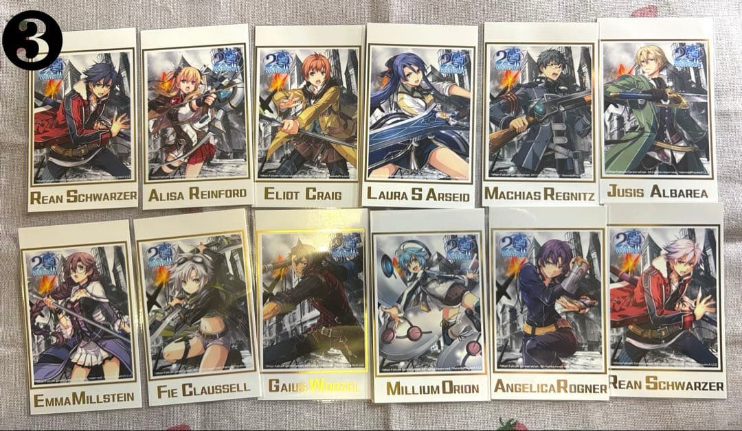 閃の軌跡 軌跡シリーズ 羽プロ フォト風カード 全種類 セット コンプリート