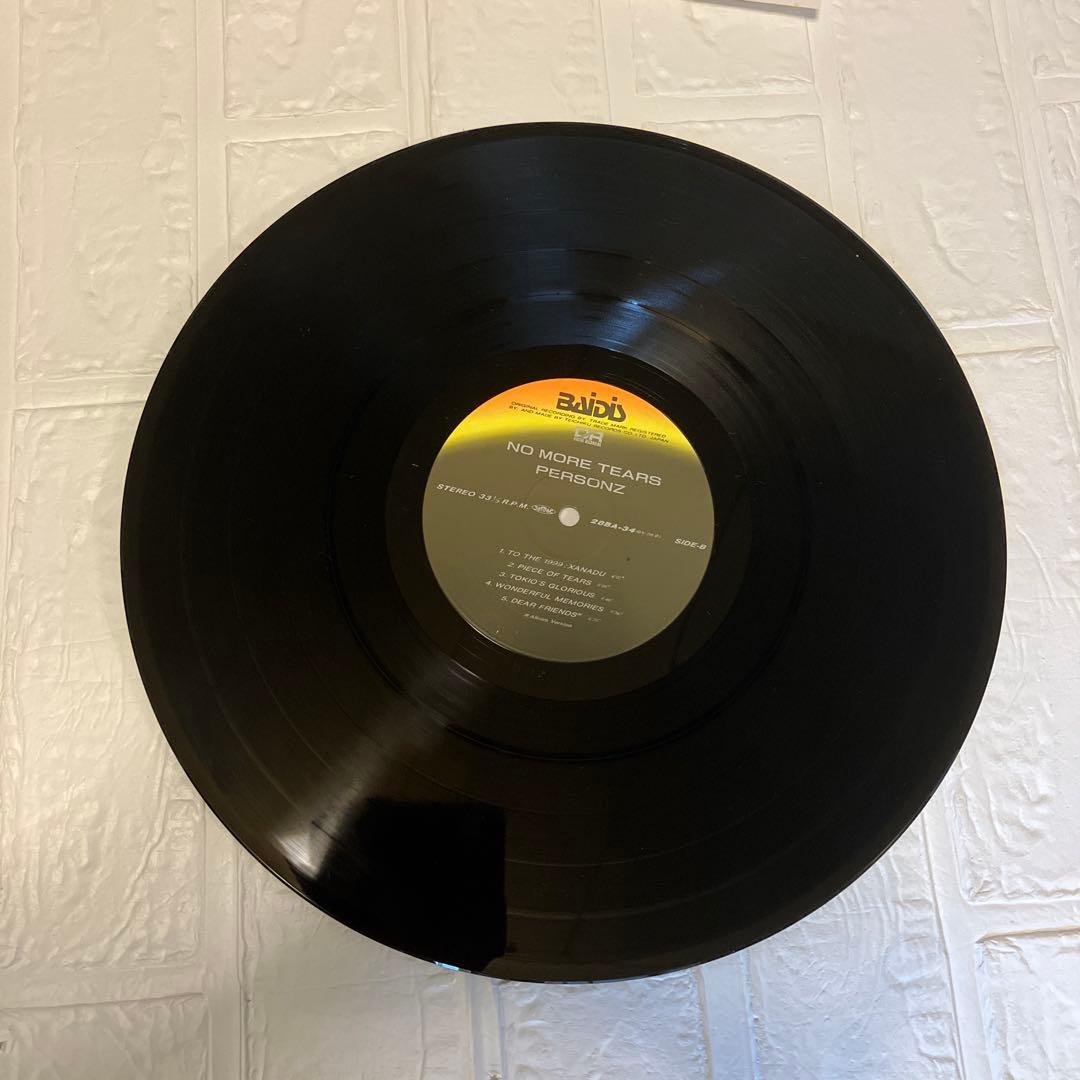 邦楽 PERSONZ NO MORE TEARS