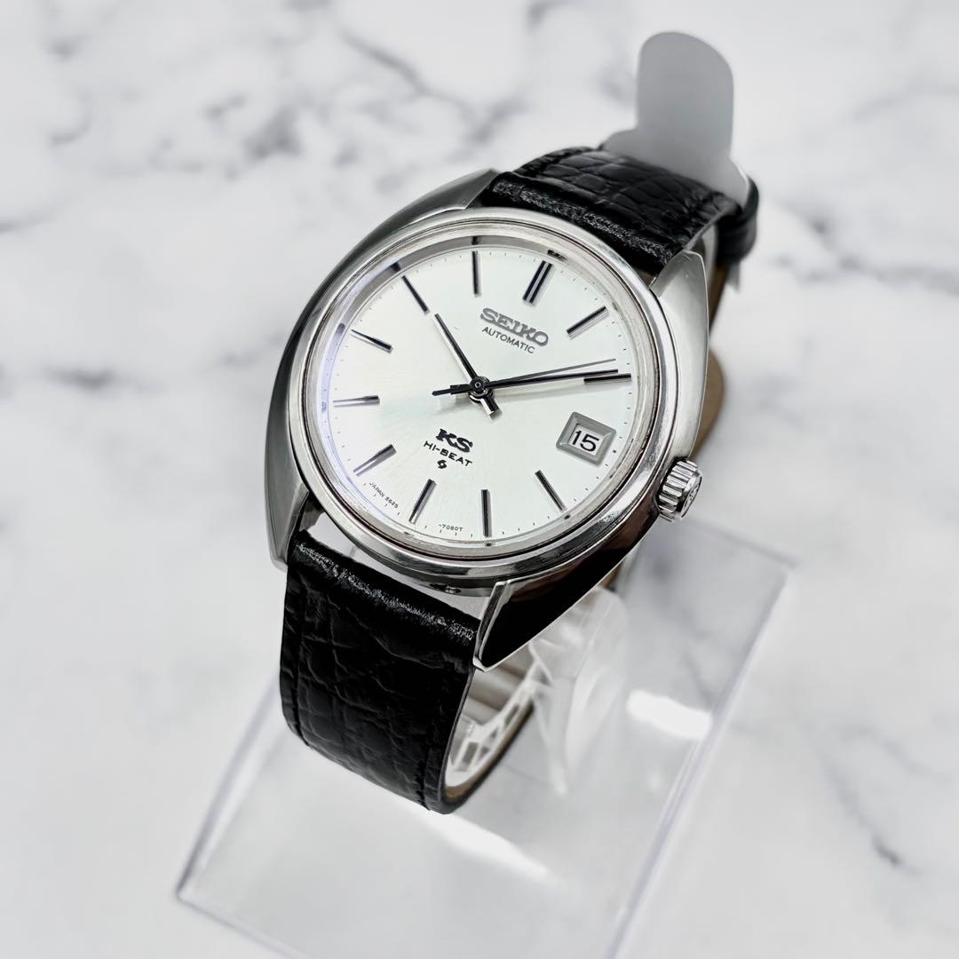 【美麗／良稼働】キングセイコー 5625-7080 自動巻 56KS 新品ベルト