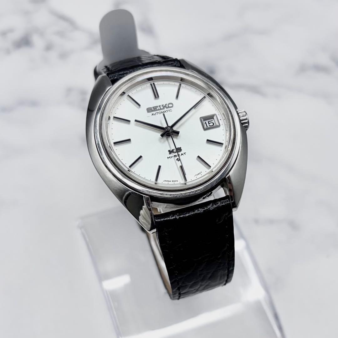 【美麗／良稼働】キングセイコー 5625-7080 自動巻 56KS 新品ベルト