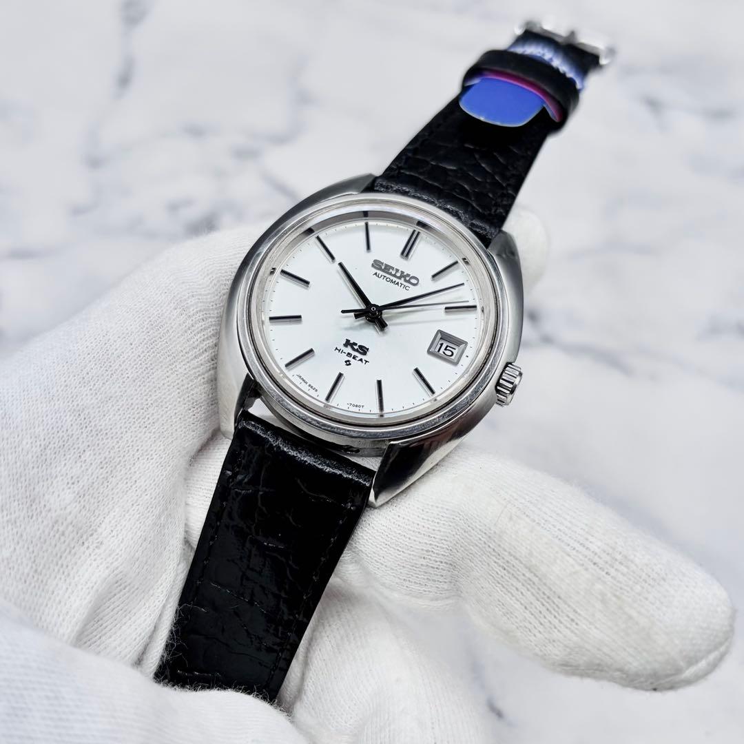 【美麗／良稼働】キングセイコー 5625-7080 自動巻 56KS 新品ベルト