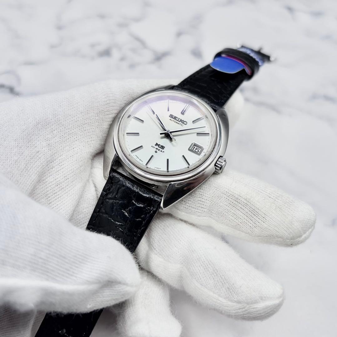 【美麗／良稼働】キングセイコー 5625-7080 自動巻 56KS 新品ベルト