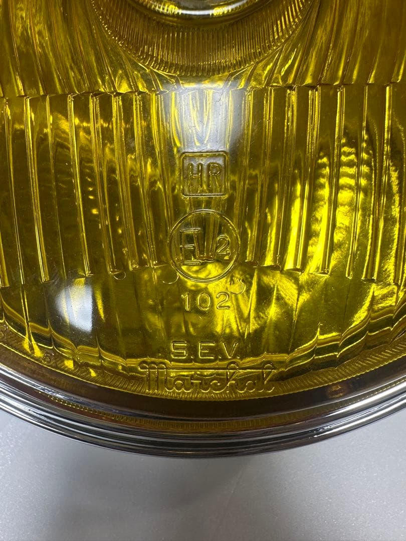 当時物マーシャル889レンズ付きヘッドライトASSYS.E.V. MARCHAL