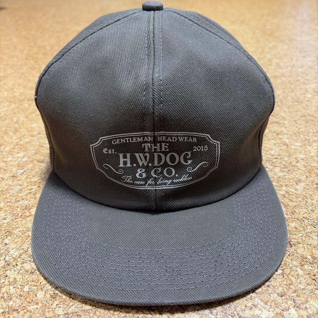 ブラウンTHE H.W.DOG&CO. TRUCKER CAP サイズ38