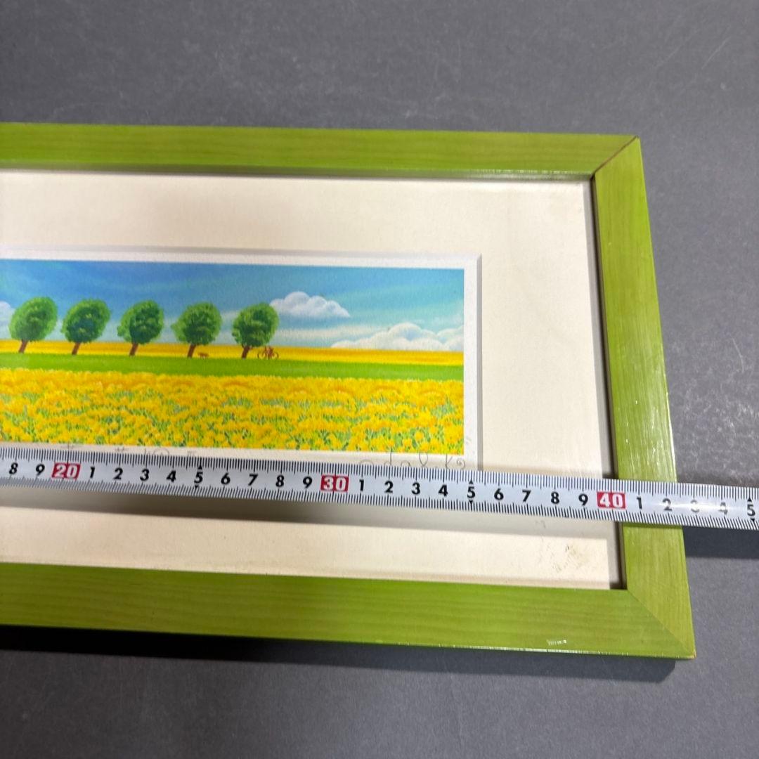 くりのきはるみ　ジクレー　額装