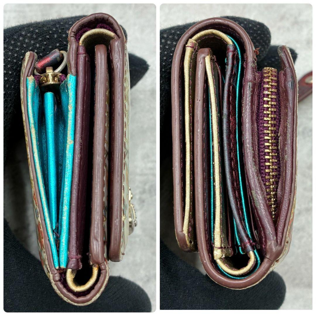 希少✨ ヴィヴィアン ウエストウッド ディアスポラ 折り財布 総柄 プリント