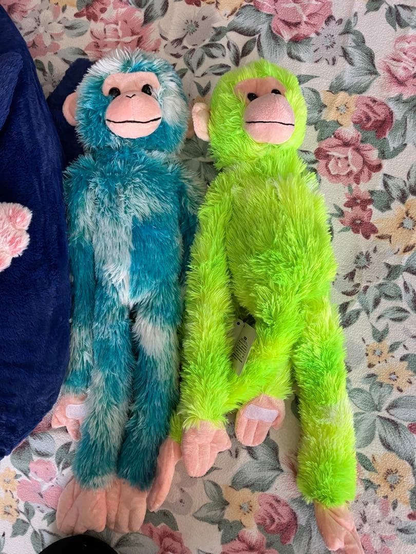 ぬいぐるみまとめ売り　サメ　魚　ウーパールーパー　猿　モンキー