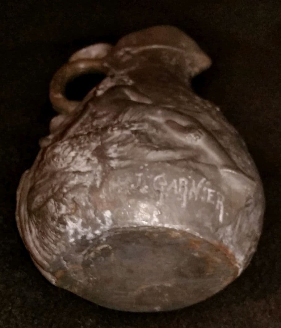 フランスアンティーク花瓶水差しピッチャーピシェアール・ヌーヴォーロココ女神高級