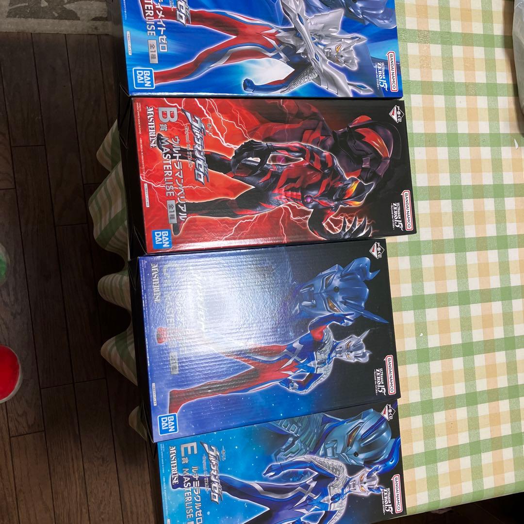 一番くじ　ウルトラマンゼロ　ウルトラマンベリアルフィギュアセット