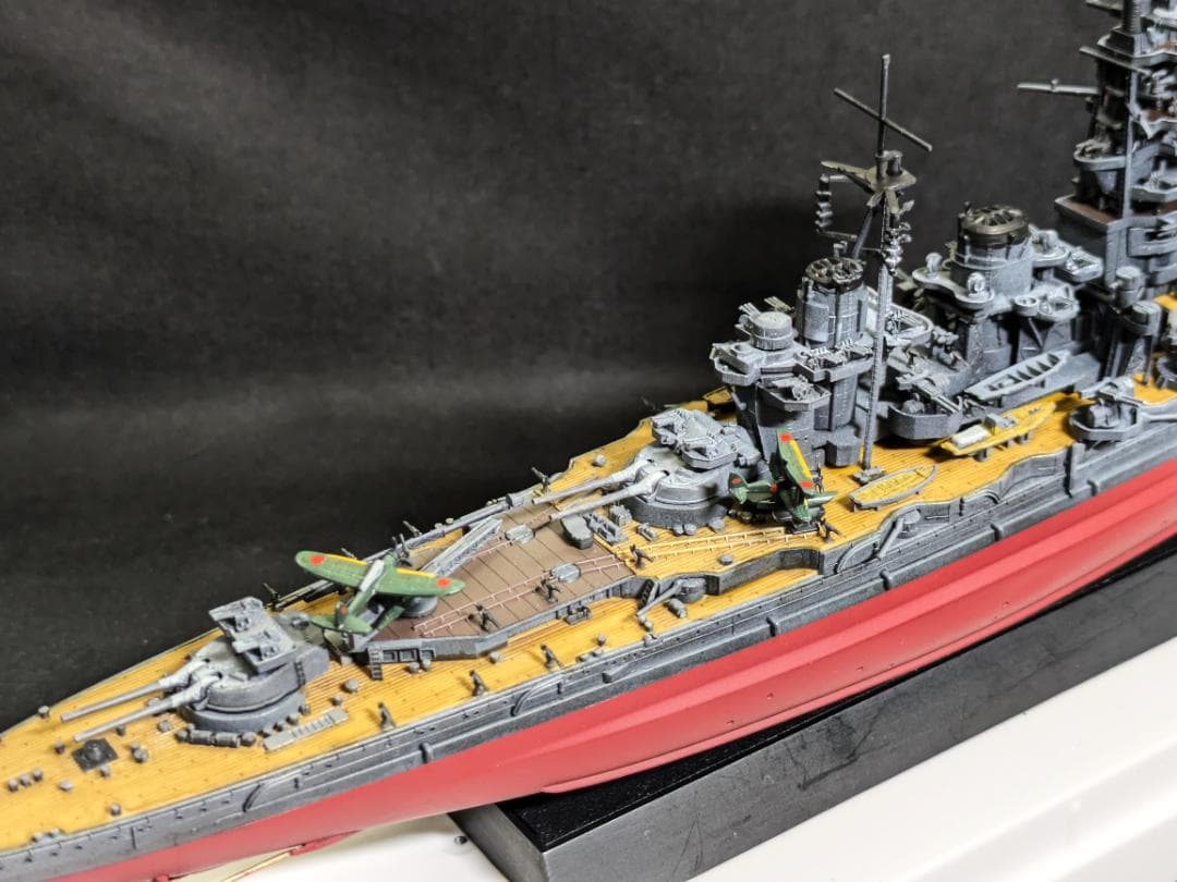 フジミ製・艦NEXT1/700 　高速戦艦「榛名」　塗装済み完成品