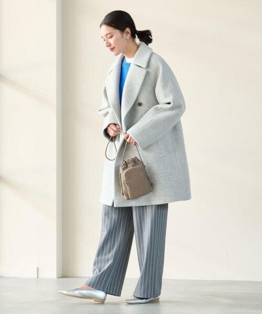 23AW グリーンレーベルリラクシング SPINTO ダブルテーラードコート