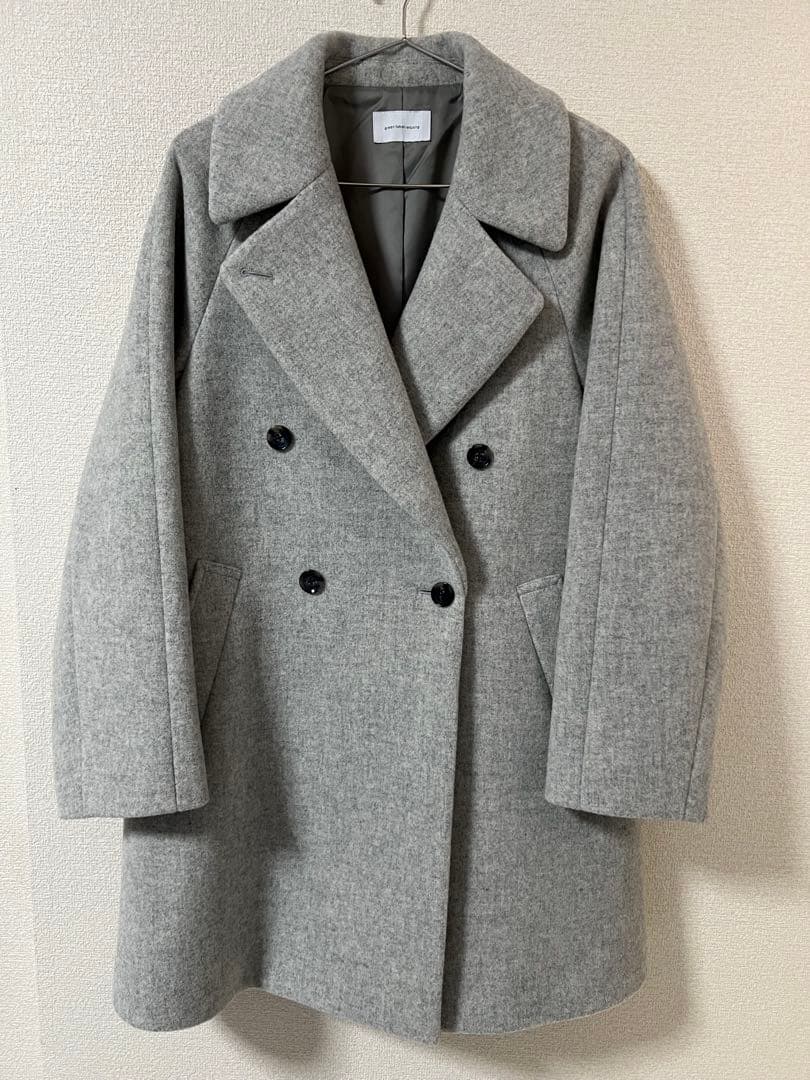 23AW グリーンレーベルリラクシング SPINTO ダブルテーラードコート