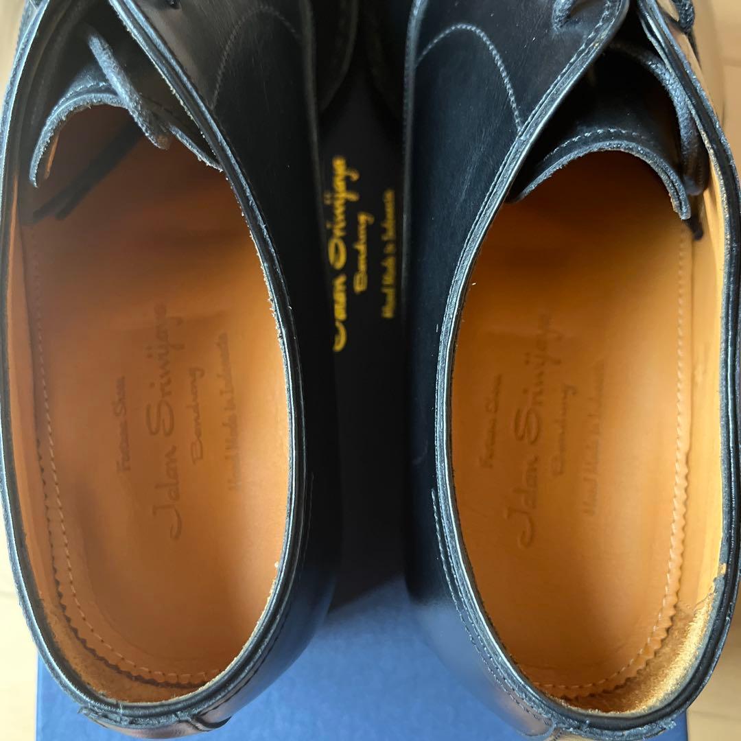 ジャランスリワヤ 98317 ストレートチップ BLACK CALF 新品未使用