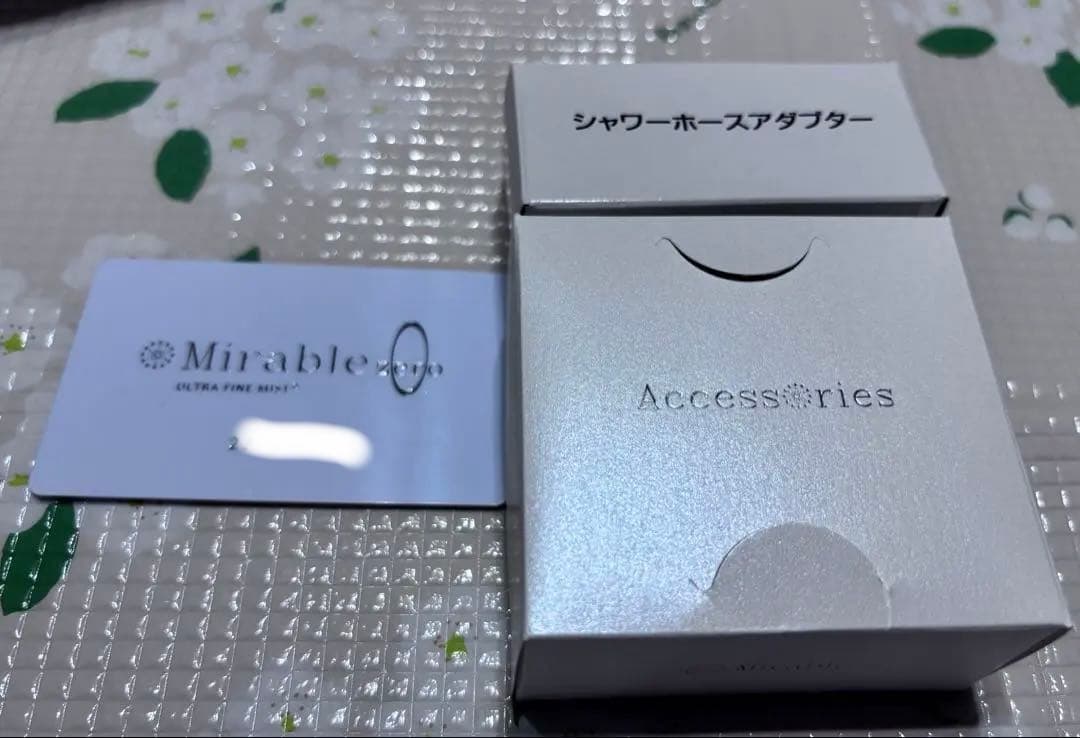 美品　Mirable zero ウルトラファインミスト シャワーヘッド