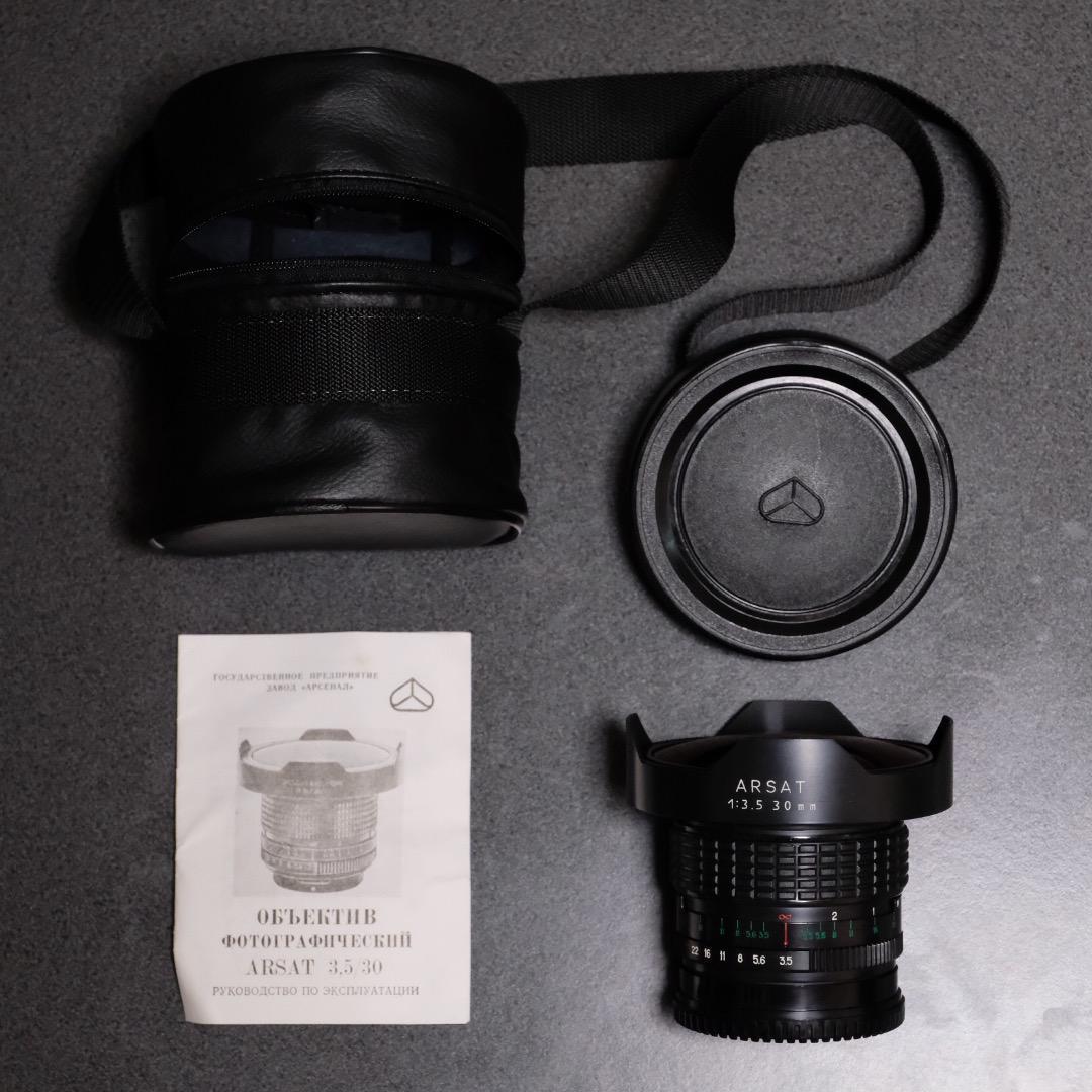 MC ARSAT 30mm f3.5 / pentacon six用 魚眼レンズ