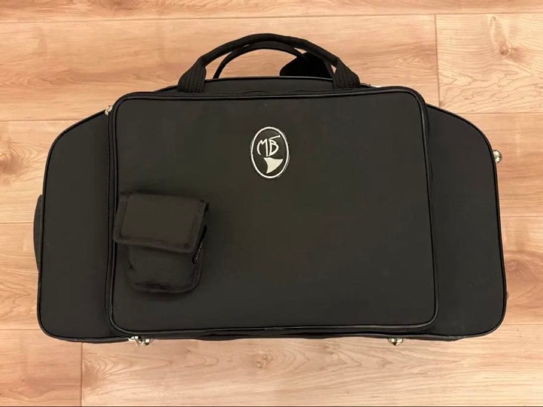 ダブルケース 黒 マーカスボナ　アルトソプラノサックス