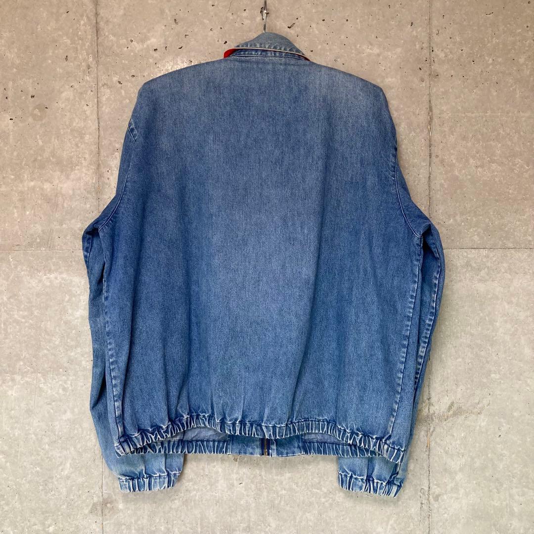 USA製 90年代 ポロ　ラルフローレン デニム スイングトップ メンズ