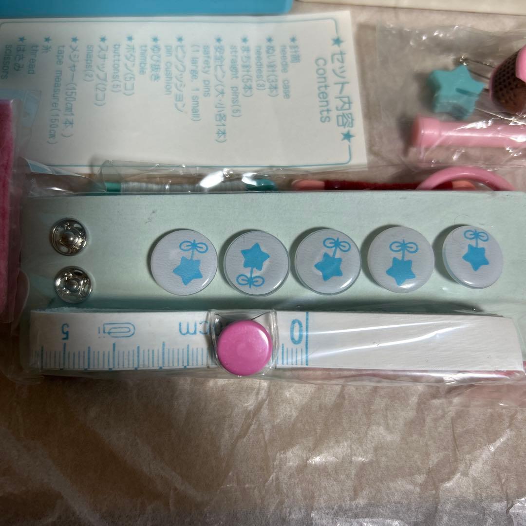 リトルツインスターズ 裁縫箱　キキララ 裁縫セット