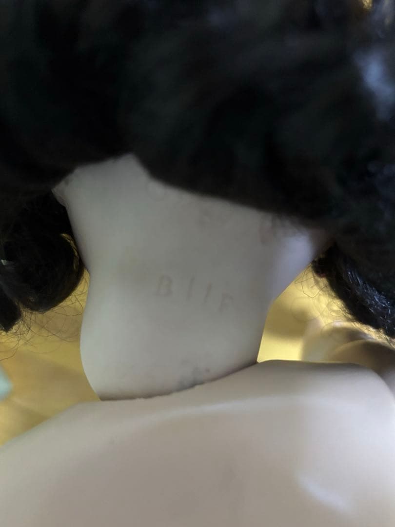 京*子様 黒髪のアンティークドール　ビスクドール　美品