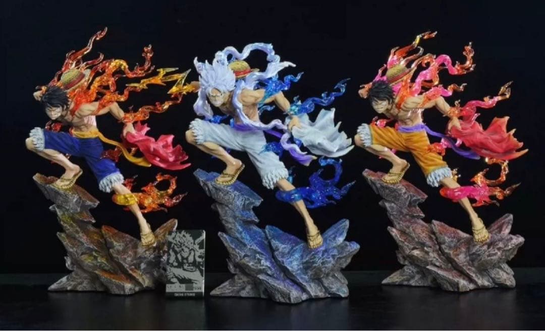 ワンピース ニカ ルフィ ガレージキット ガレキ スタチュー⑦⑥