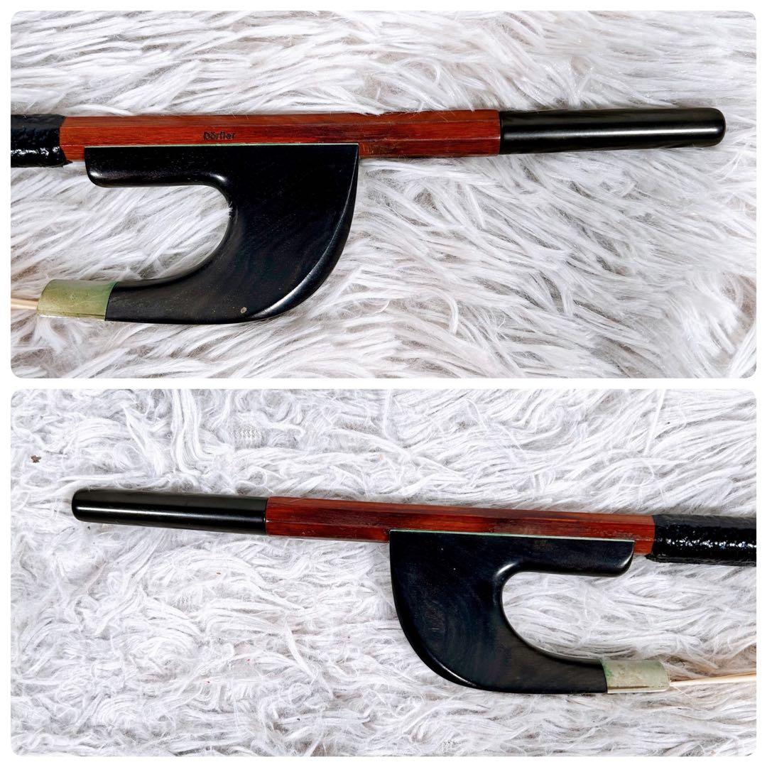 【希少】Dorfler コントラバス 弓 デルフラー ケース付属