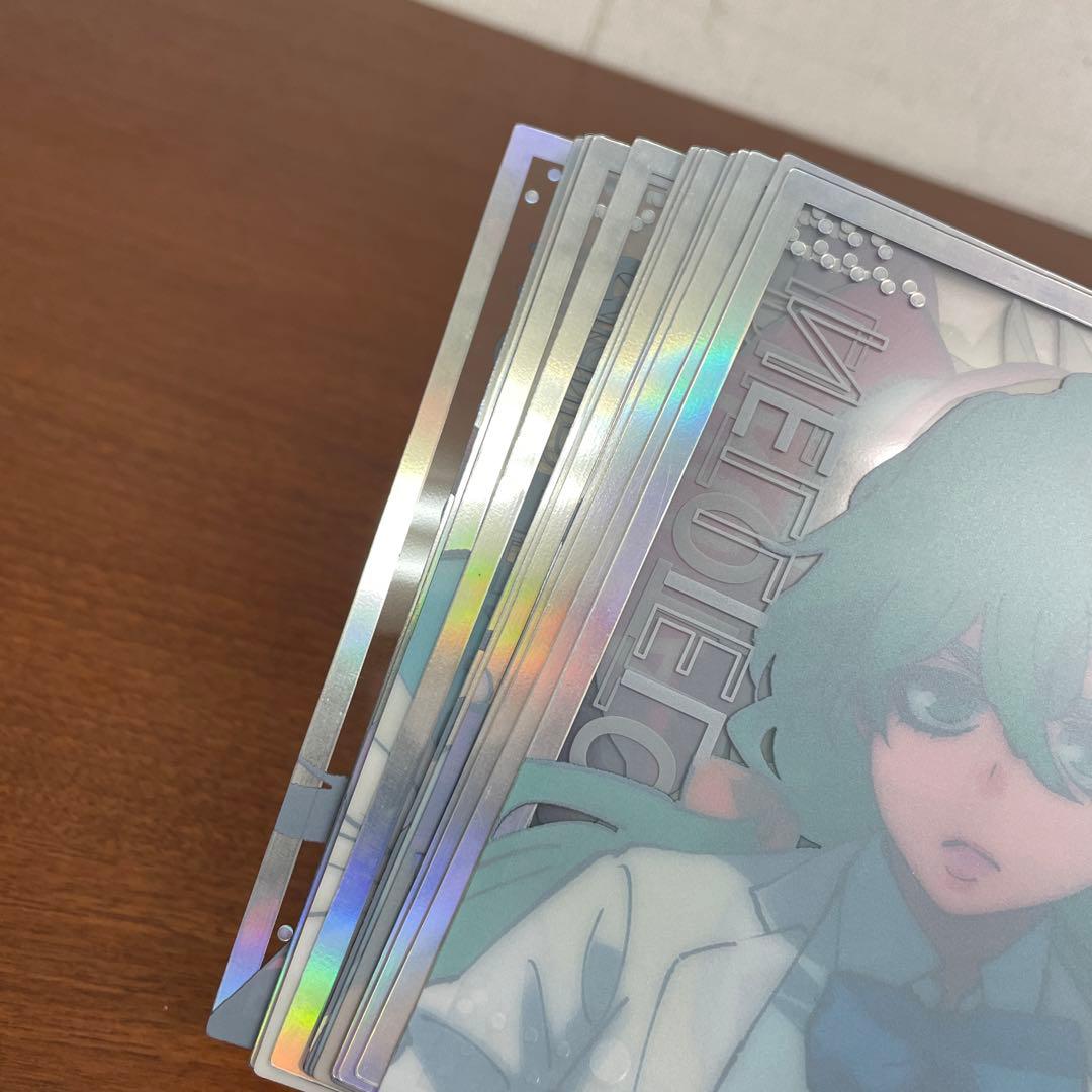 ❶BLEACH WORLD クリアミニ色紙 護延高校&白砂女子 全16種コンプ