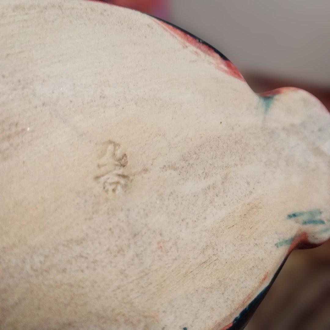 九谷焼　打出の小槌のり獅子