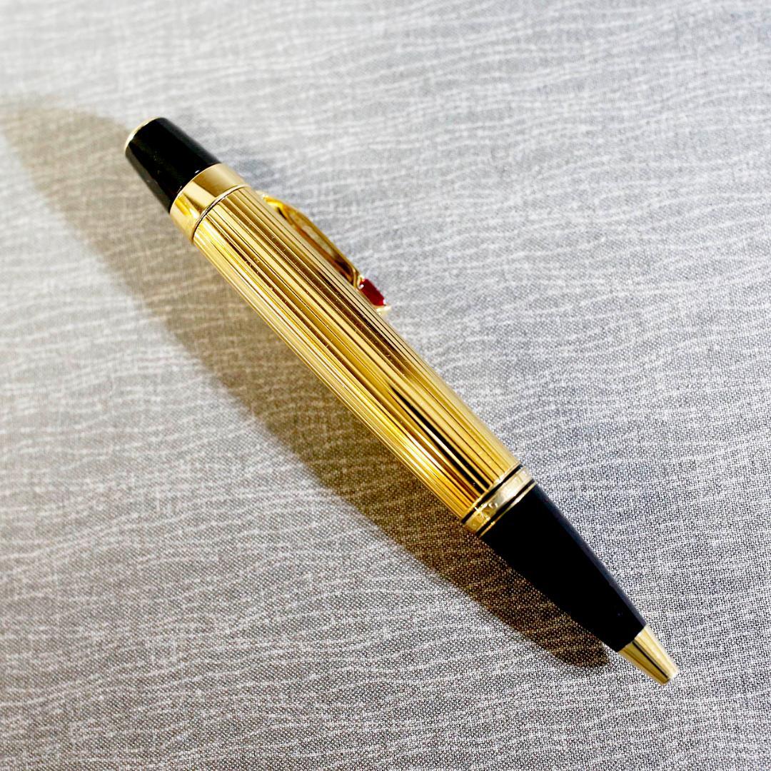 【レア美品 フランス製】モンブラン ボールペン ボエム ルージュ ゴールド