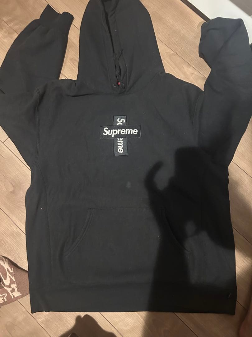 トップス Supreme cross box logo