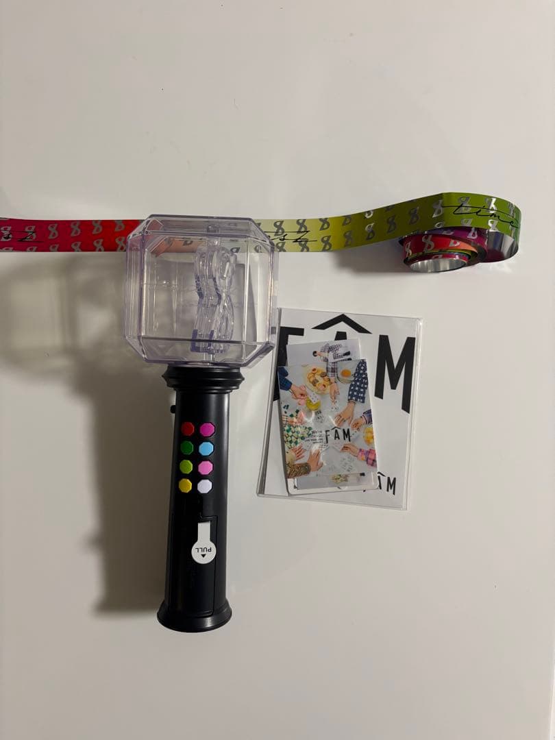 timelesz FAM ペンライト ステッカー付き