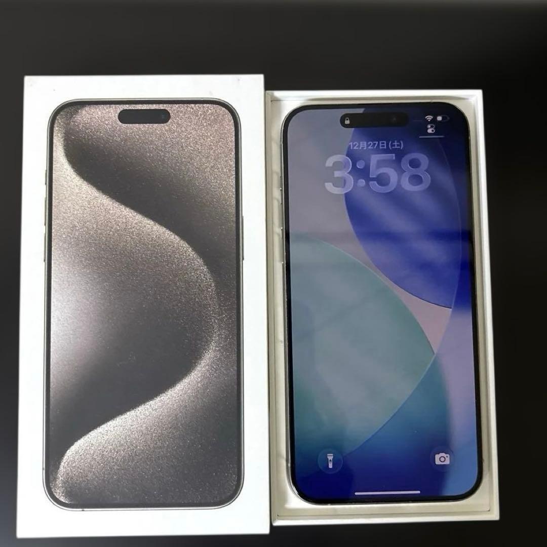 携帯電話本体 iPhone 15 Pro Max